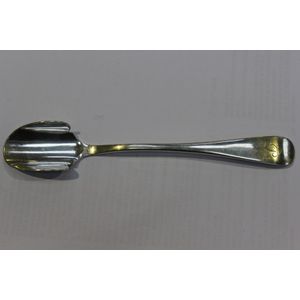 2Pcs Silver Grapefruit Spoon Stainless Steel Fruit Spoon