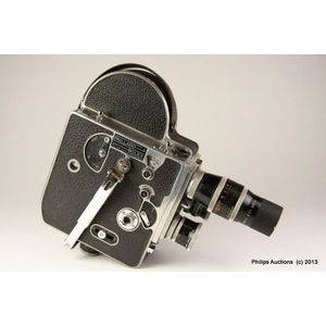 A Paillard-Bolex model H 8 movie camera, late 1940s/early 1950s,…