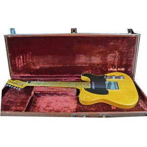 A 1952 Fender Telecaster guitar the neck marked 9-11-52 the…