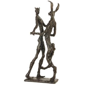 Paul Dibble, 'Devil & Rabbit Dancing', bronze, 2007 from an…
