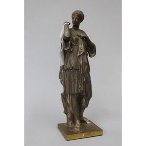 French Bronze Figure of Diane de Gabies - Figures/Groups - Sculpture ...