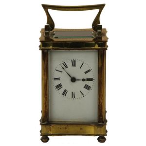 Chiswick Brass Carriage Clock with Inscription - Clocks - Carriage ...