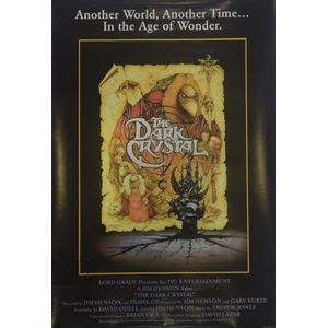 Dark crystal; movie poster Provenance: Robbie Buonaccorsi…