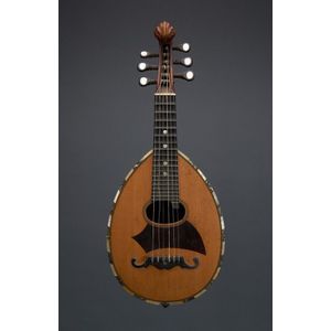 Italian bowl-back Milanese model mandolin, circa 1900, with…