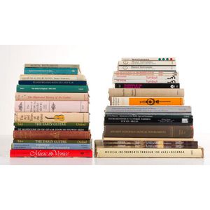 A collection of reference books on the history of musical…