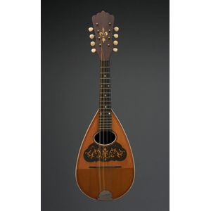 American bowl-back mandolin, by George Bauer, Philadelphia,…
