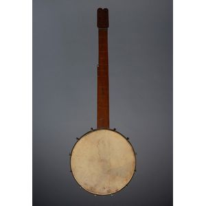 American fretless seven string banjo, 2nd half 19th century, of…