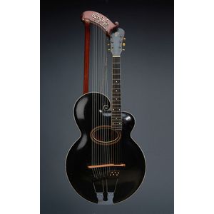 American harp guitar, by Gibson, Orville model, Kalamazoo,…