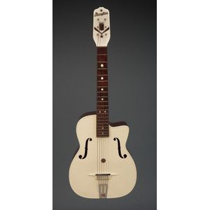 American flat top guitar, by Mario Maccaferri, New York, circa…