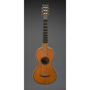 French guitar, Mirecourt, circa 1825, crafted from a single…