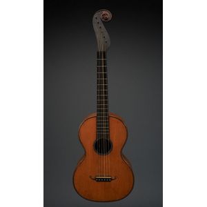 German guitar, circa 1900, the edges finely inlaid with…