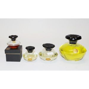 Four Art Nouveau Caron Baccarat French perfumes Le Narcisse…