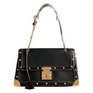 Louis Vuitton Black Suhali Leather Le Talentueux Bag