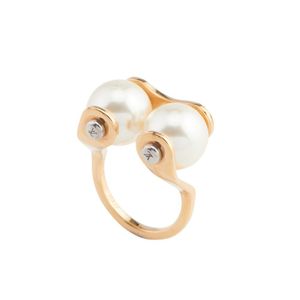 LOUIS VUITTON Speedy Pearl Ring Gold Tone | Luxity