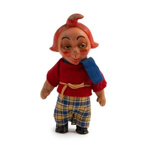 Moritz ('Max, Moritz'),rare figurine with composite head and…