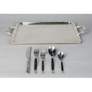 Christofle: stainless steel cutlery set for 12 people 48 pieces…