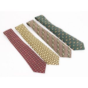 Hermes collection of gentleman's silk ties collection of silk&hellip;
