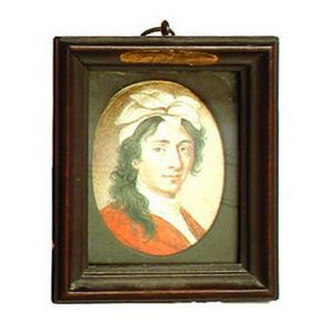 A 17th century Dutch portrait miniature, a gentleman with…