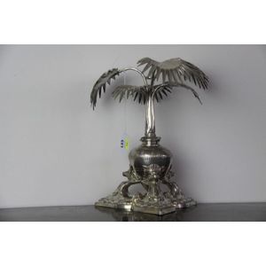 A silver centrepiece maker Alexander Macrae, London 1874, the…