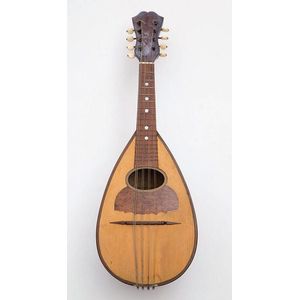 Mandolin labelled Stridente Fabrica Di Mandolini via Antonio,…
