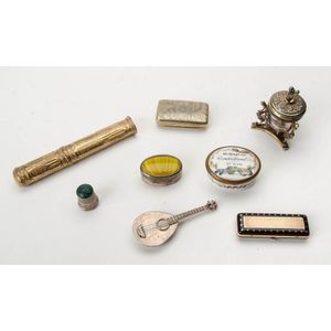 A collection of objet de vertu, 18th century, and later…