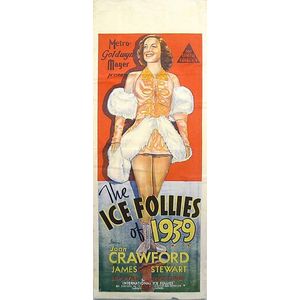 'The Ice Follies of 1939', MGM, 1939, Australian daybill poster,&hellip;