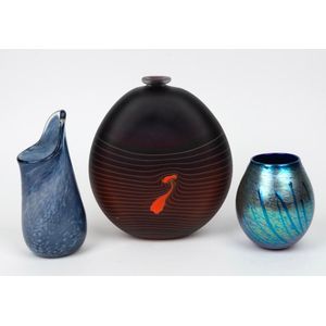 DENIZEN GLASS DENIZEN 置物 DENIZEN GLASS DENIZEN 置物 23cm Robert Wynne, Denizen SIGNED Art