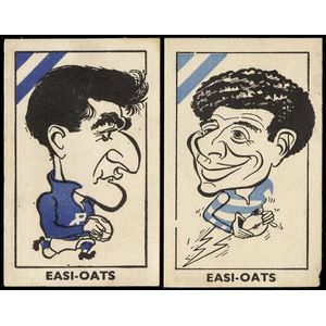 1951 Harper's Easi-Oats 'VFL Famous Footballers' [2/40 + 2…