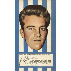 1953 Argus '1953 Football Portraits', large size (11 x 19 cm),…