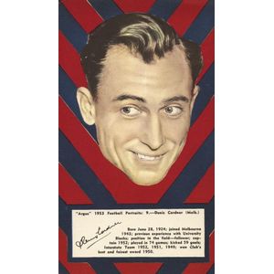 1953 Argus '1953 Football Portraits', large size (11 x 19 cm),…