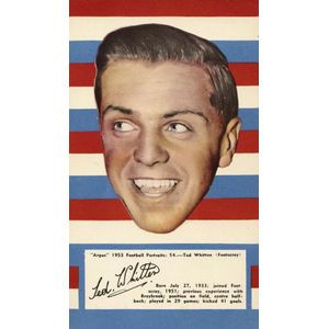 1953 Argus '1953 Football Portraits', large size (11 x 19 cm),…