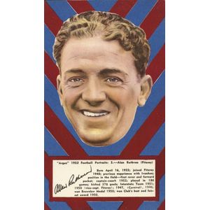 1953 Argus '1953 Football Portraits', large size (11 x 19 cm),…
