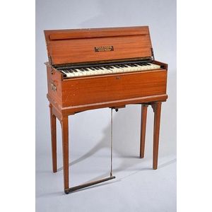 Harpsichord, early 2Oth century portable tuning key harpsichord…