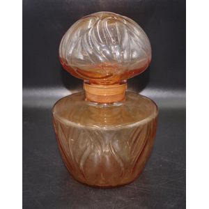Large Faberge shop display perfume bottle circa 1940's, amber…
