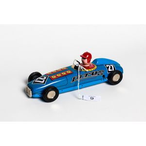 Modèle de voiture de course Vintage Wind Up Racing Clockwork Grand cadeau à  collectionner 