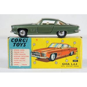 Corgi boxed 241-A1 Ghia L.6.4 with Chrysler engine, metallic…
