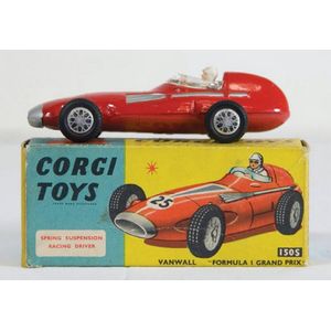 CORGI Toys Red Ferrari 312 B2 Formula 1 Race Car 1/36 Scale