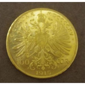 Austrian 1915 Gold 100 Corona (re-strike) approx 33.8gms