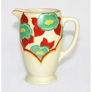 Floral Bizarre Jug by Clarice Cliff - Cliff, Clarice - Ceramics