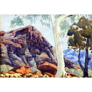 Ewald Namatjira (1930-1984) Ghost Gum in Central Australian…