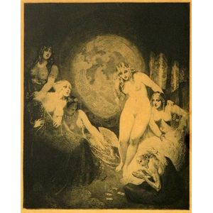 Norman Alfred Williams Lindsay, (1879-1969) Beauty's Fortune…