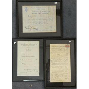 A Deed to the Grant of the Exclusive right of Burial in the…