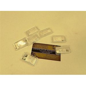 A set of seven old Australian Currency in 100 Mills silver…