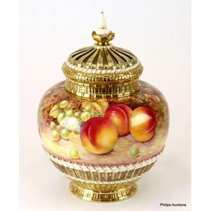 S Weston (England), Royal Worcester artist - price guide and values