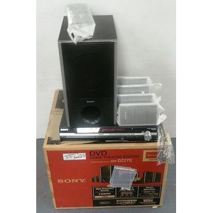 A Sony Bravia surround sound System with DVD player (unused)