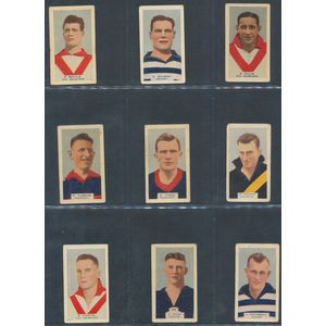 1933 Hoadleys 'Victorian Footballers' (60/100); plus 1934…