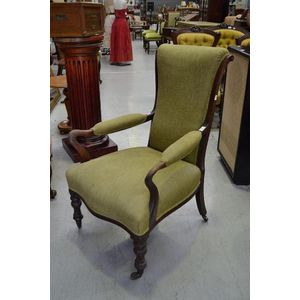 Victorian Shepherds Crook Armchair 1840 S Seating Single