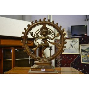 Indian bronze Nataraja, height 42 cm