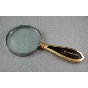 Sterling silver magnifying glass with handle hallmarked…