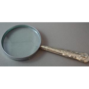 Sterling silver magnifying glass hallmarked Sheffield 1999,…